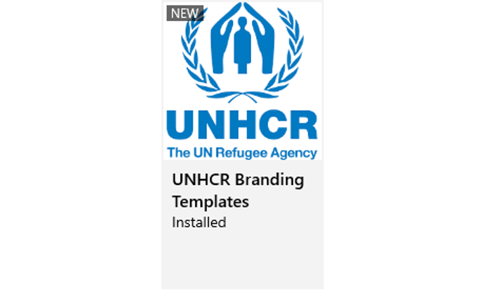 UNHCR Chart templates thumbnail 3